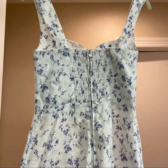 Reformation Elettra Linen Dress - Picture 6 of 8